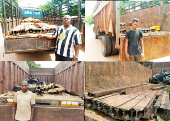 Police arrest rail track vandal in Enugu