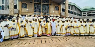 Please Own, Manage King David University Of Medical Sciences Uburu For Ebonyi State, Gov. Umahi Tells Catholic Bishops