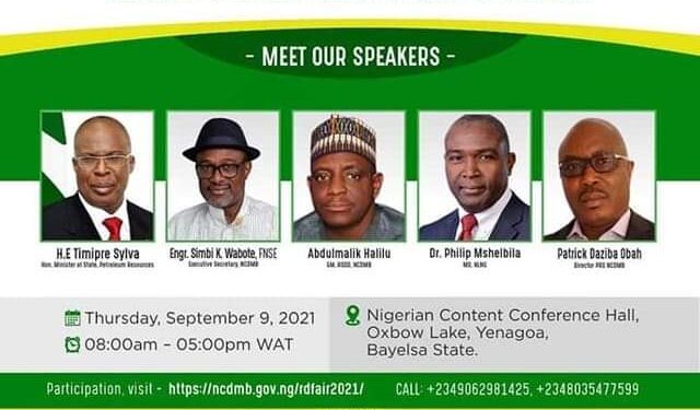 2nd edition of NCDMB  Research fair holds on Sept 9, in Yenagoa
