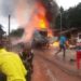 Suspected IPOB members burn down truck carrying spare parts