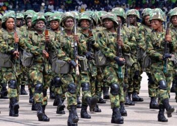 Army urges citizens not to panic as it rolls out troops, equipment