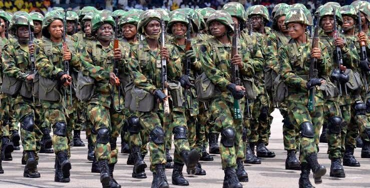 Army urges citizens not to panic as it rolls out troops, equipment