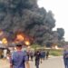 Fire guts NSCDC exhibit yard in Rivers, destroys trucks worth millions