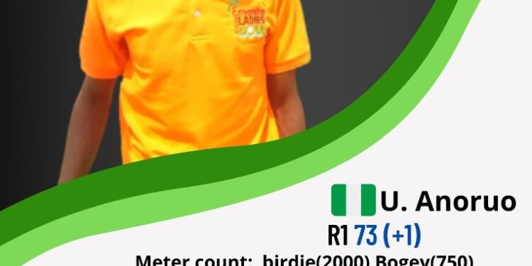 13th leg race to Nigeria masters: Anoruo race to lead on day 1