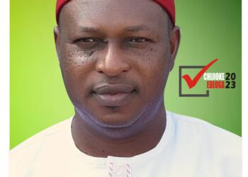 Edeoga Commission’s Labour Party Office Mkpunano Nsukka amidst Crowd