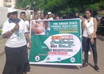 Exclusive Breastfeeding: Enugu govt stresses importance of ‘first immunisation’ to new born babies