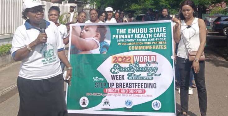 Exclusive Breastfeeding: Enugu govt stresses importance of ‘first immunisation’ to new born babies