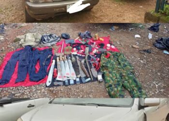 Police raid IPOB/ESN camp, neutralise one, recover large firearms, ammunition in Enugu