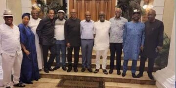 Peter Obi Meets Wike’s Faction of PDP in Port Harcourt