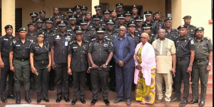Enugu CP decorates 37 newly promoted officers