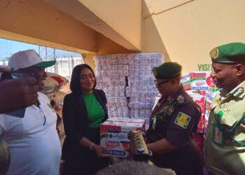 Emeka Offor Foundation donates food stuff, toiletries to prison inmates