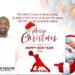 Mark ‘D’ Ball initiator felicitates Christian faithfuls at Christmas