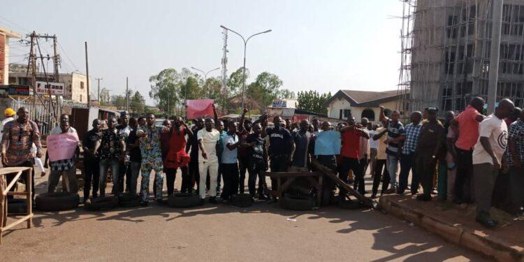 Protests rock Enugu INEC office over irregularities in guber election