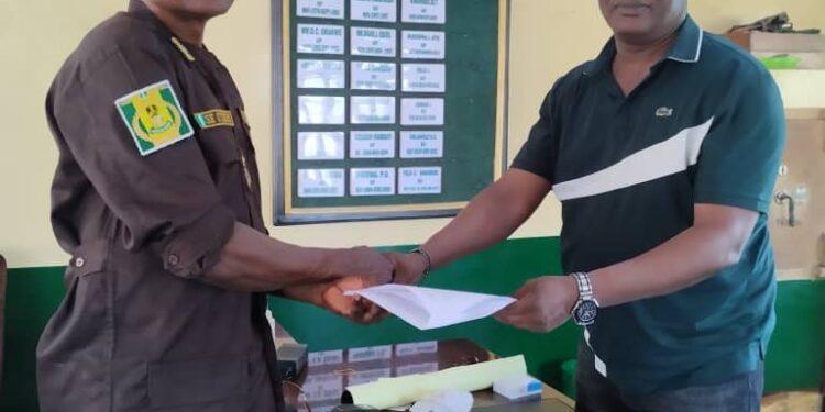 NCoS Commander tasks officers on professionalism, hails outgoing officer for achievements