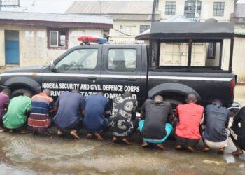 NSCDC arrests 11 suspected oil thieves in Rivers