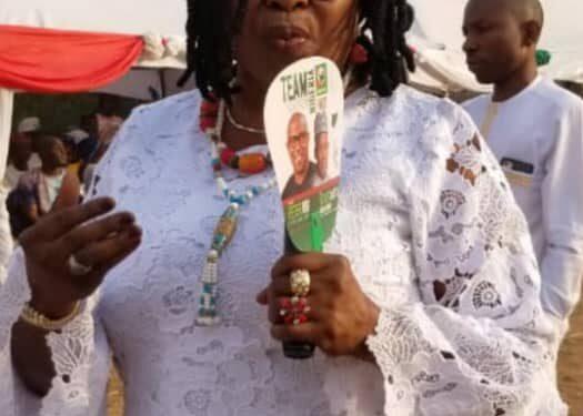 WOMAN LEADER URGES OBIDIENTs IN OJI RIVER TO VOTE MASSIVELY FOR LP ASSEMBLY CANDIDATE, Hon Osita Eze