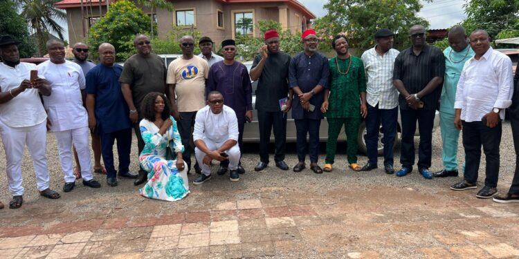 Achi LP stakeholders pay solidarity visit to Barrister Edeoga in Enugu