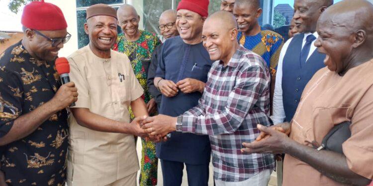 BREAKING: GOVERNOR UGWUANYI COMMISSIONS “NSUKKA PRESS CENTER”