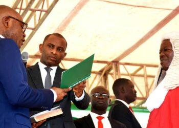 Mbah takes oath of office, makes mouth watering promises