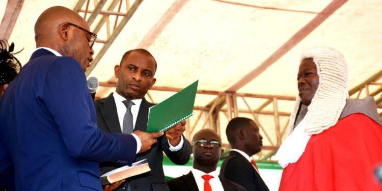 Mbah takes oath of office, makes mouth watering promises