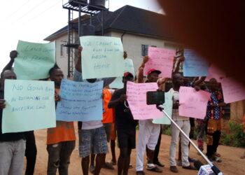 Protest rocks Enugu Centenary City over planned demolition