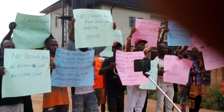 Protest rocks Enugu Centenary City over planned demolition