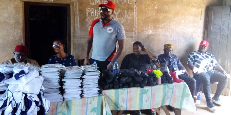 Foundation donates materials to Cathedral primary school, Enugu