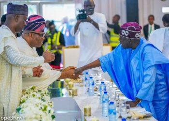 News-in-Pics: Senate President Akpabio leads NASS Members to reception in honour of President Tinubu