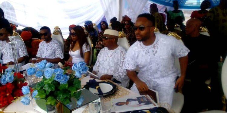 Tinubu pays glowing tribute to Sen. Ken Nnamani’s wife