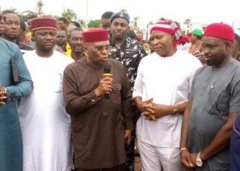 Ezeagu constituency honors, HON JUDE UDEFUNA, as he pays tribute to Chief Oliver Ani