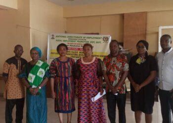 NDE disburses starter packs to 34 graduands of basic training scheme in Enugu