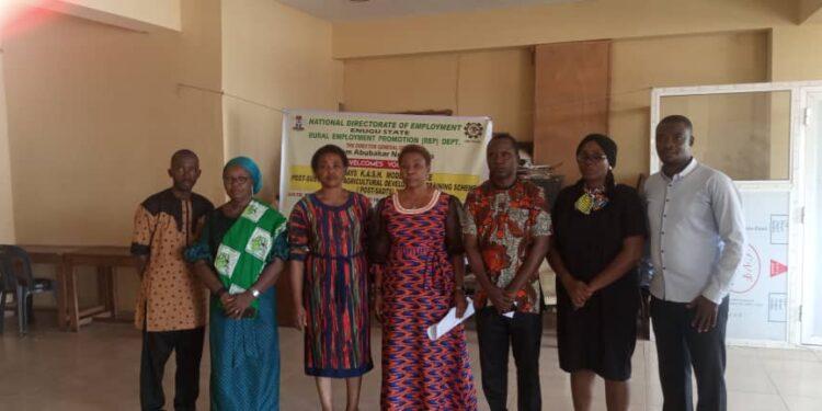 NDE disburses starter packs to 34 graduands of basic training scheme in Enugu