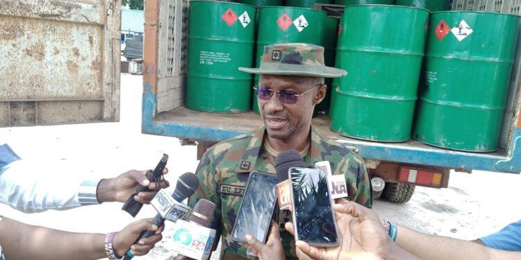 Army intercepts 16,000 litres of adulterated diesel in Rivers