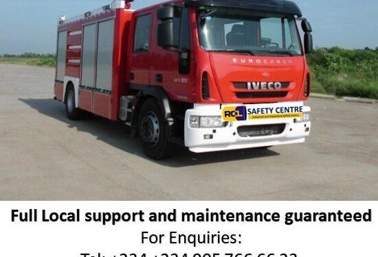 RCL Safety Centre introduces in-country assembled fire trucks with guaranteed local support, maintenance and fire drills