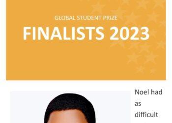 Noel Alumona named among 50 finalists to win $100,000 Global Student Prize