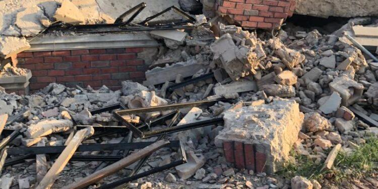 Enugu govt/soldiers demolish multi million naira edifice belonging to retired Immigration officer