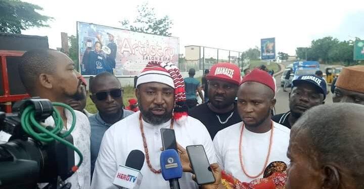 Igbo youths march the streets, as businesses pick up in Enugu