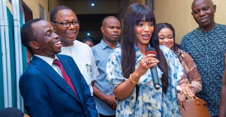 World Breastfeeding Week: Enugu Gov’s wife makes case for exclusive breastfeeding, settles hospital bills