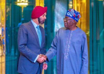 Tinubu Receives World Bank President, Ajay Banga