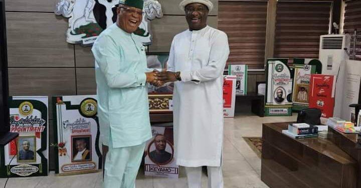 Gov Umo Eno Seeks Partnership with Aviation Ministry for Expansion of Ibom Air, MRO