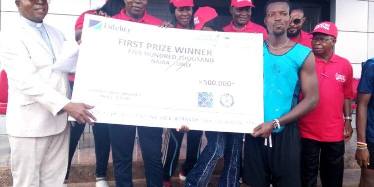 Sociology student wins 2023 university marathon, clinches N500, 000 prize
