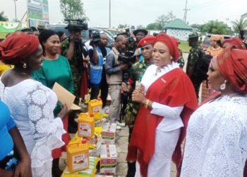 NAOWA distributes food items to 620 widows, teachers in Rivers