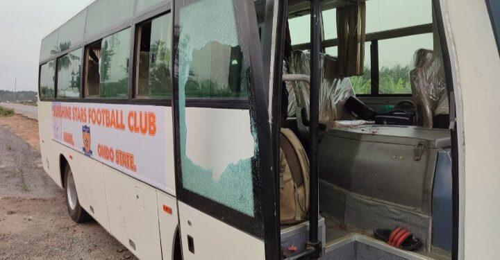 Gunmen attack Sunshine Stars of Akure team bus