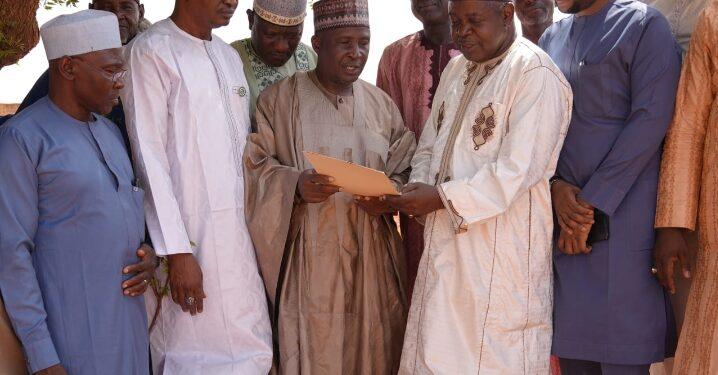Kebbi State Hands-over 10 Hectares of Land to NASENI for Establishment of Agricultural Machinery Institute