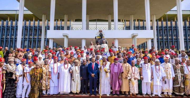 Governor Mbah inaugurate 8th Traditional Rulers Council