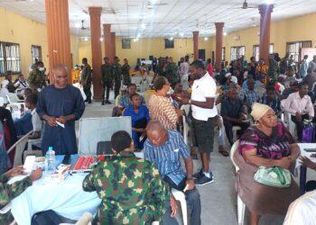 NAF distributes 300 free corrective eyeglasses to visually impaired in Rivers