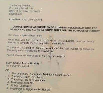 Ogige Nsukka Market Demolition: Enugu Govt Moves to Build New Ultra Modern Market