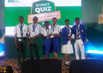 Female students win male-dominated NLNG science quiz contest in Rivers