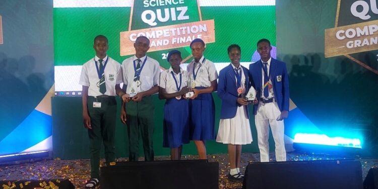 Female students win male-dominated NLNG science quiz contest in Rivers