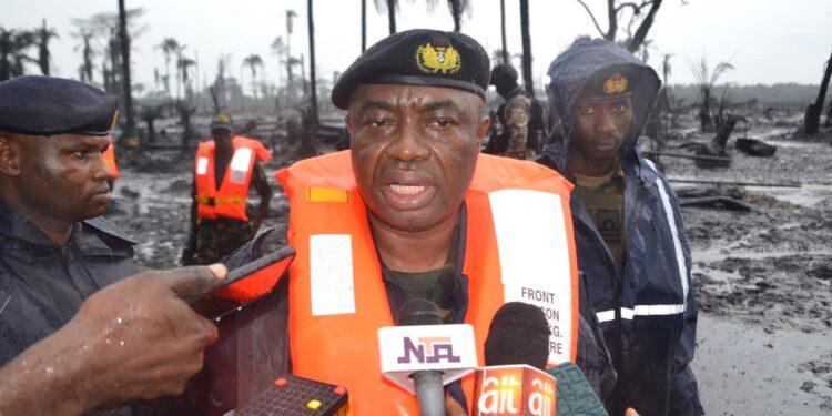 Oil theft: Navy discovers illegal 2m litres daily diesel refinery in Rivers